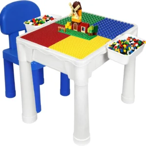 7-in-1 Kids Activity Table, Chair and Storage