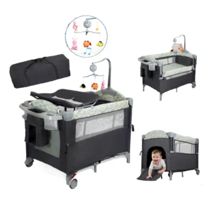 Baby Travel Bassinet with Changing Table