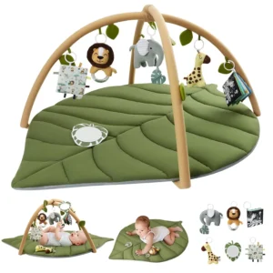 Oversize Leaf Shaped Baby Play Mat
